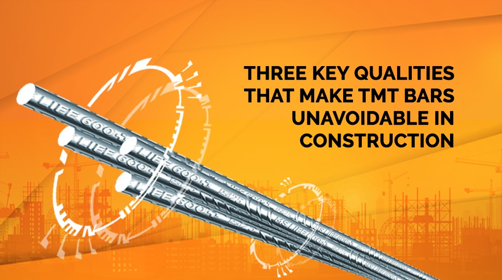 Three Key Qualities that Make TMT Bars Unavoidable in Construction