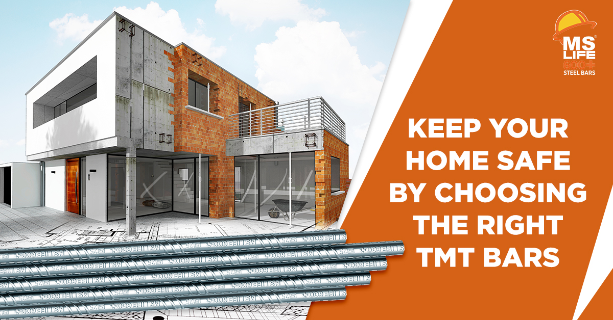 Keep Your Home Safe by Choosing the Right TMT Bars
